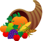 Thanksgiving cornucopia